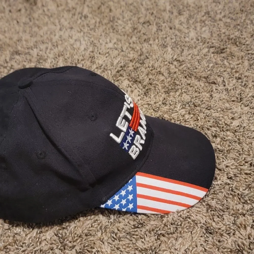 Let's Go Brandon Cap with Patriotic Design